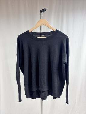 Lord & Taylor 100% Extra Fine Merino Wool Sweater Top